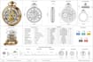 create detailed complicated watch cad drawing, cad design, techpack and cad file