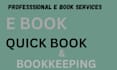 handle e book, quick book and bookkeeping