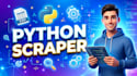 build a custom python web scraper to extract data