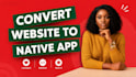 convert lovable ai website to android app and ios mobile app fix loveable ai app