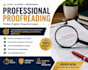 professionally proofread and edit your english documents