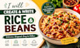 create and write rice and egg