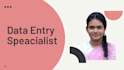 do database management and data entry job precisely