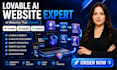 build or fix lovable ai website, lovable app, lovable shopify website debugging