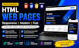 develop a responsive website using HTML CSS javascript