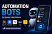 develop automation bots for amazon flex, spark driver, doordash, glovo and uber