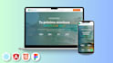 design a modern responsive landing page
