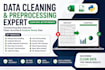 clean, preprocess and analyze your excel, CSV and dataset files