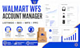 your walmart wfs account manager