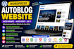 build wordpress autoblog website with RSS auto posting