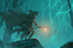 draw a fantasy sketchy illustration