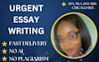 do urgent essay writing as an essay writer