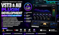 custom vst3 au audio plugin with juce c dsp, install, fix, and optimize daws