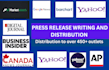 do canada music press release distribution, music promotion submit press release