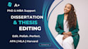 write and edit research,thesis,dissertation and case study