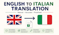 translate english into natural italian