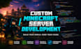 develop professional minecraft plugin or mod for your server