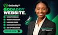godaddy website redesign godaddy website design  develop godaddy website