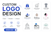 create professional clean logo design