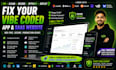 fix your replit bolt loveable and google ai studio vibe code cleanup expert