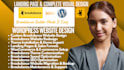 redesign design wordpress website using breakdance builder with seo optimization