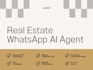 build a real estate whatsapp ai agent that qualifies leads