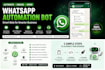 build whatsapp automation bot using whatsapp business API