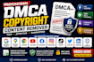 remove vopyright infringement content using dmca takedown