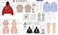 create a professional clothing tech pack