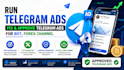 run telegram ads, fix telegram ads, fix ad destination, telegram forex promotion