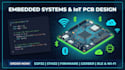 develop embedded system iot pcb design and microcontroller firmware, esp32 stm32