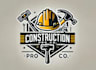 create concrete, pressure wash, welding, construction logo