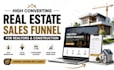 build a responsive real estate sales funnel for realtors construction