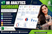 create a professional HR analytics dashboard in excel