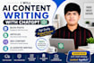 write ai content, blog posts, and articles with chatgpt