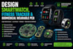 design smartwatch, fitness tracker, and biomedical wearable pcb