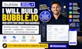 build bubble io booking system  appointment web app with saas mvp