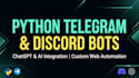 build a custom python telegram bot for your business