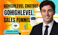 set up gohighlevel chatbot and automated sales funnel system