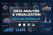 analyze data using python sql excel and power bi