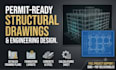 structural drawing, structural design, framing plan, and engineering calculation