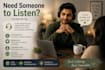 listen with empathy and provide a safe, judgment free space