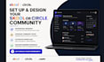 set up and design your skool or circle community
