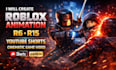 do high quality custom roblox combat animation, r6 r15, fps and  emotes