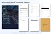 create a custom microsoft word templates