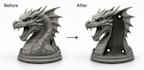 hollow, optimize and prepare stl files for 3d printing