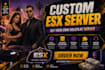 create an optimized fivem esx server