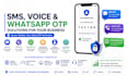 provide SMS, voice and whatsapp otp API for your business