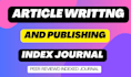 write and publish your research article