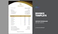 design editable invoice template quotation receipt in word excel PDF canva